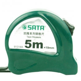 世達(dá)（SATA） 91314A 凱隆系列5米鋼卷尺 卷尺盒尺 伸縮尺 測量工具5mx19mm 